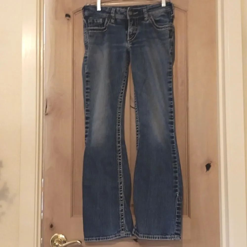 Silver Suki Jeans